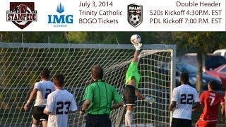 preview picture of video 'Ocala Stampede vs IMG Academy July 3, 2014'