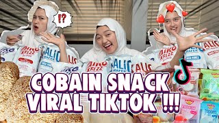 Download lagu TRY THIS VIRAL TIKTOK SNACK!!! - WHY DOES IT TASTE LIKE THIS??! mp3