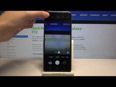 How to Turn On/Off Camera Mirror Effect on SAMSUNG Galaxy F22 – Manage Camera Options