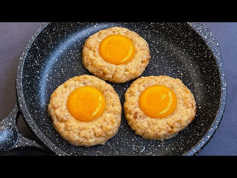 Just add the eggs to the bread and the result will be delicious! New recipe! Egg Snacks Recipes
