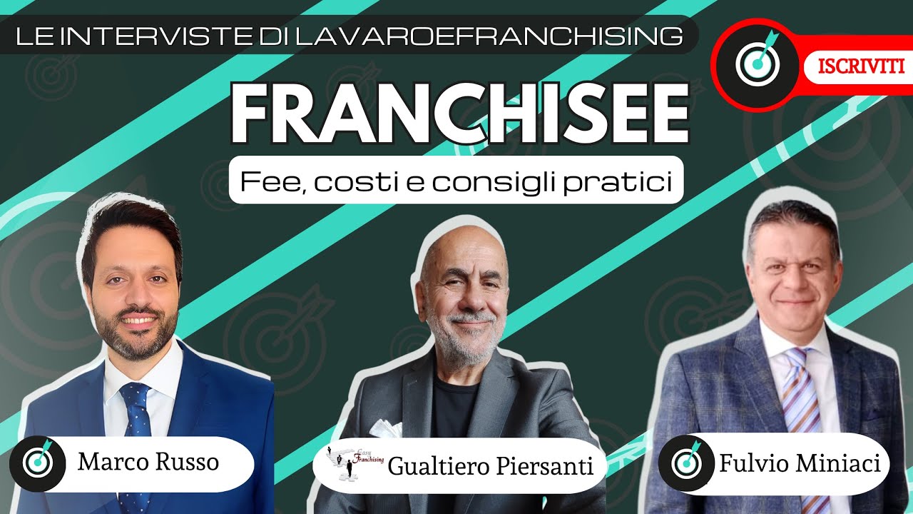 Video Intervista Esclusiva | Il mondo del franchising tra opportunità, costi e consigli pratici