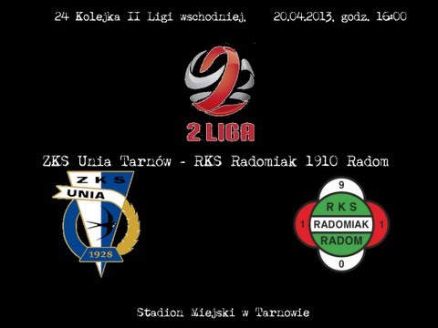 Unia Tarnów - Radomiak Radom 3:1 cały mecz (2 połowa) [20.04.2013]