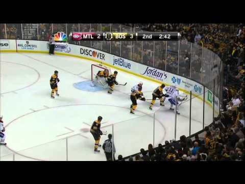 Patrice Bergeron PPG 3-2 Mar 27 2013 Montreal Canadiens vs Boston Bruins NHL Hockey goal