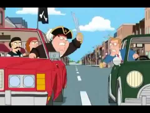 Family Guy - Pirate Car Chase