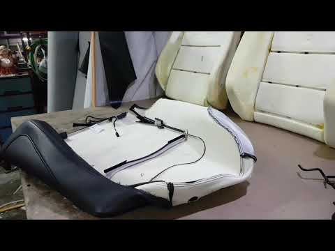 To repair LUMBAR seat & replace side Leather