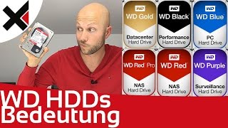 WD Black, Blue, Red, Purple, Gold was die Farben bei Western Digital bedeuten | iDomiX