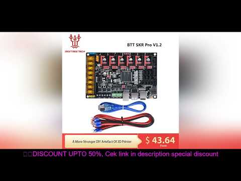 BIGTREETECH SKR PRO V1.2 32Bit Control Board 3D Printer Parts SKR V1.3 RAMPS 1.4 A4988 TMC2208 Uart