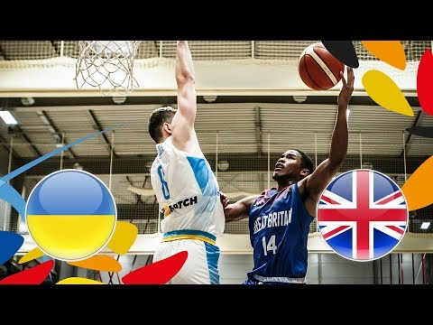 Ukraine v Great Britain - Class. Games 9-12 - FIBA U20 European Championship 2018