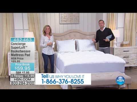 HSN | Concierge Collection Bedding 05.07.2017 - 11 PM