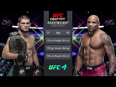 Khabib Nurmagomedov vs Yoel Romero Full Fight - UFC Fight Of The Night
