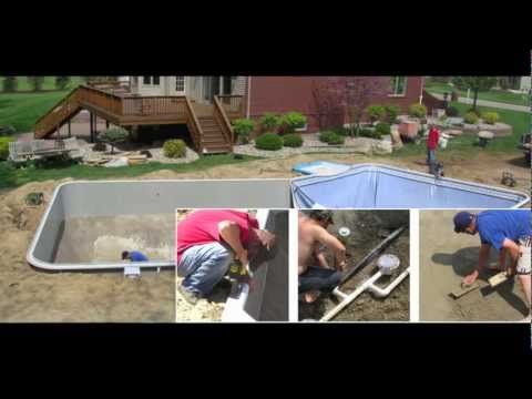 Structural Armor Composite Swimming Pool Build