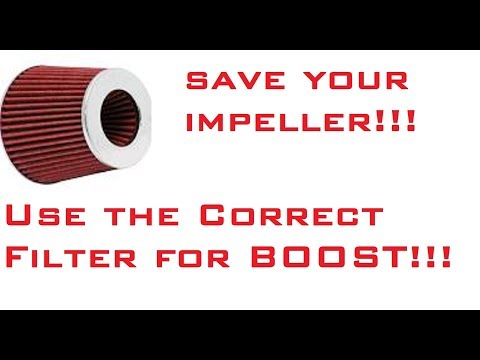 Correct Air Filter for Forced Induction [How to/Tech]