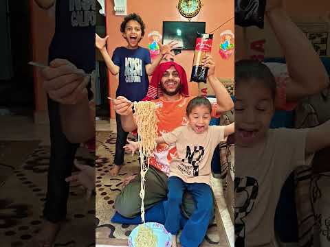 معكرونه|اندومى|سباكيتى|حزن باب الحاره|لما امك تعمل معكرونة واندومي|Indomie|Spaghetti|Macaroni🍜