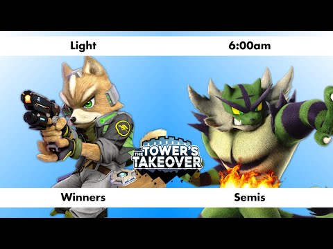 Winner's Semis: Light (Fox) vs 6:00am (Incineroar) - The Tower's Takeover #6