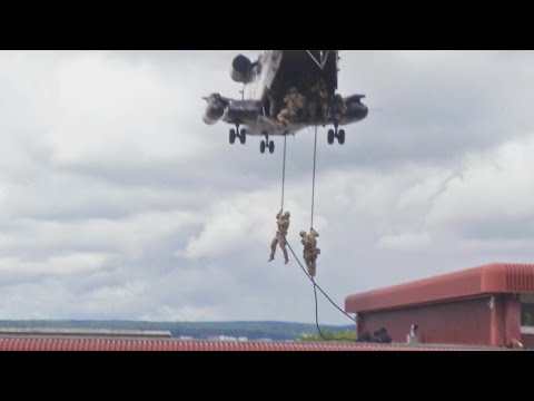 Sommerreise 2014 - Besuch des KSK und Hubschraubergeschwaders 64