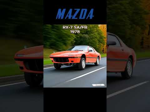 Mazda Rotary Evolution (1967–2023) — RX-7 → RX-8 → ICONIC SP
