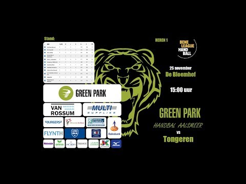 Green Park Handbal Aalsmeer vs Handbal Tongeren