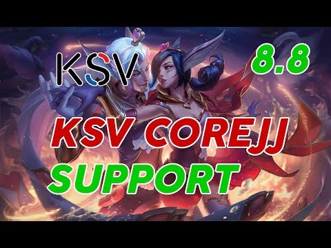 KSV CoreJJ Play Rakan Support Patch 8.8