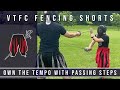 VTFC Fencing Shorts: Own the Tempo with Passing Steps