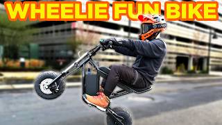 Wheelie Fun Bike First Ride and Shop Tour: Is This the Future of Wheelie Assist Tech?