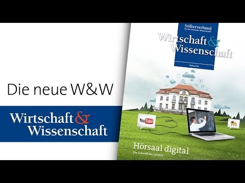 Wirtschaft & Wissenschaft 4/2013 - Trailer zum Magazin