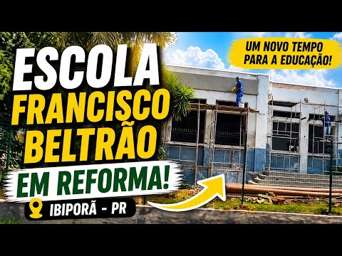 Reforma da CEEBJA Engenheiro Francisco Gutierrez Beltrão de Ibiporã-Pr. 