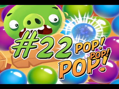 Angry Birds POP Bubble Shooter Level 22 WALKTHROUGH | 3 Stars