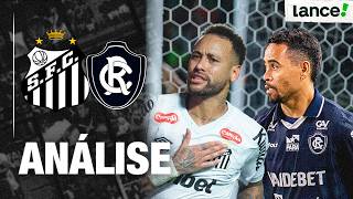SANTOS VENCE BEM, MAS PERDE NEYMAR! - ANÁLISE PÓS-JOGO - SANTOS 2x0 REMO - BRASILEIRÃO