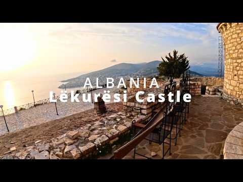 Lëkurësi Castle Sarandë Albania 🇦🇱 | Best Sunset View in Sarande | Travel Guide. #sarandë #albania