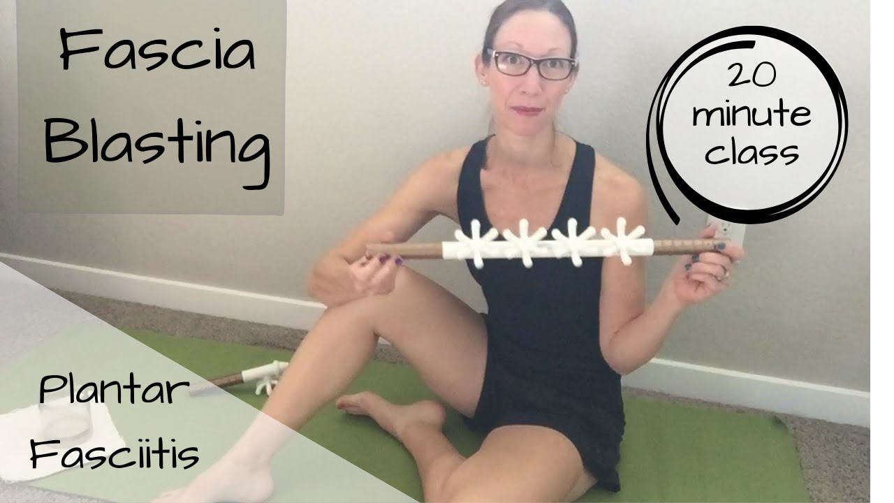 20 Minutes with the Ashley Black Fascia Blasters to help relieve Plantar Fasciitis pain.