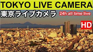 【東京ライブカメラ】TOKYO LIVE CAMERA.  Mt'Fuji from Tokyo  富士山 紅富士 赤富士 東京からの富士山    #東京ライブカメラ #富士山東京 #東京夜景