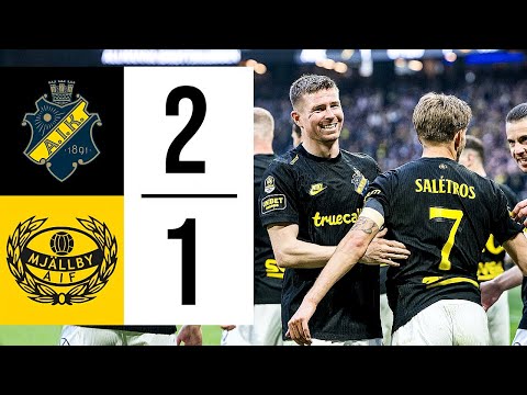 HIGHLIGHTS | AIK 2-1 MJÄLLBY | ALLSVENSKAN