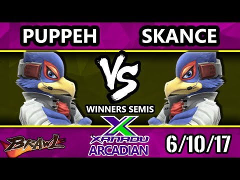 Brawl - Puppeh (Falco) Vs. Skance (Falco) Spring Arcadian Winners Semis