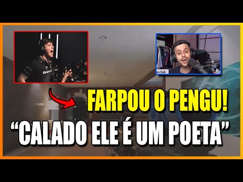 PSYCHO FARPANDO O PENGU AO VIVO! - R6 CLIPS