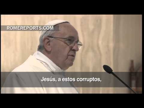 Francisco: “Pecadores, sí, corruptos, no”