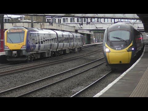 Trains at Lancaster - 21/02/2023