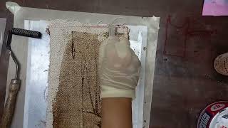 Composite manufacturing by Hand lay up method