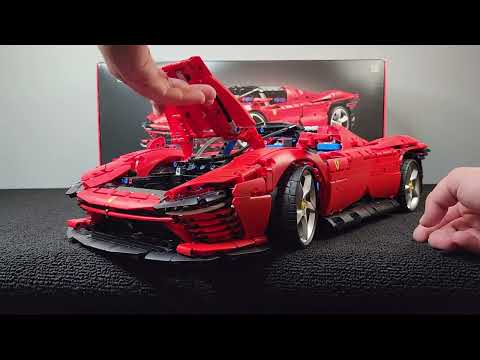 Lego Ferrari Daytona SP3 Part 7!!! Bags 7 All Final Steps Complete!!! The Lego SuperCar is Finished!