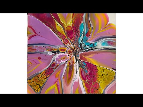 (957) Bloom Technique, and MIXING Cell Activator, Acrylic Paint Pouring.