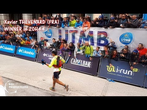 The amazing raw sound of UTMB® 2018 - start and finish line with Xavier Thevenard