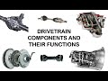 DRIVETRAIN COMPONENTS and their FUNCTIONS - Explained!