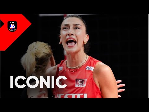 Iconic CEV EuroVolley Matches: TÜRKIYE vs  ITALY  I Extended Highlights