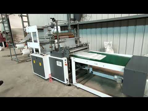 Double decker bottom sealing machine with conveyor belt, for...