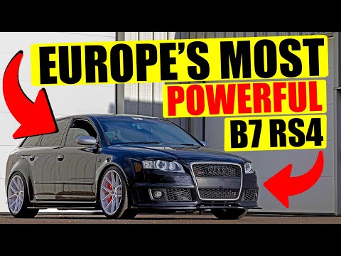 Europe's Most Powerful Audi B7 RS4 V8 | 730hp Turbo'd Monster!
