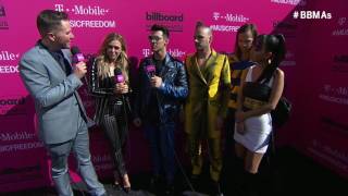 DNCE Magenta Carpet Interview - BBMAs 2016