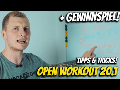 OPEN WORKOUT 20.1 ✘ TIPPS & TRICKS + GEWINNSPIEL!