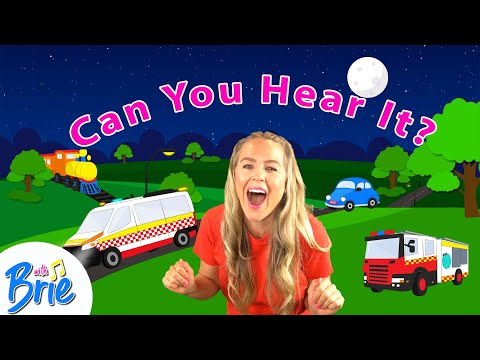 Train Song for Kids | Siren Sounds for Kids | City Sounds