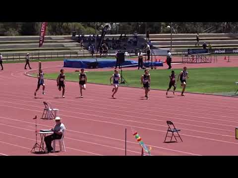 Ht3. 100m Senior Boys, All Schools Knockout, SA Athletics Stadium 11/12/2017