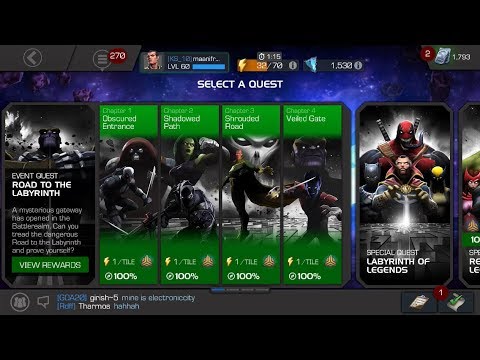 ROAD TO THE LABYRINTH Chapter 4: Veiled Gate [FINALE] | MARVEL Contest of Champions