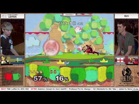 HEIR5 - TSM | Leffen (Fox) Vs. R23 (Sheik) - CeX Pool 5 - Melee Singles